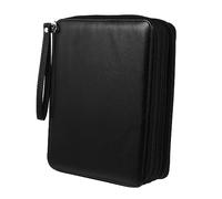 OSALADI Foldable Art Storage Pencil Case View for Sketching Large Capacity for Watercolor Pens Zipper Closure in Marble