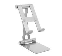 OSALADI Foldable Phone Stand: Multi-angle Adjustable Table Holder - 270° Swivel Heavy Aluminum Alloy Holder For Desk - Ideal For Tablet/mobile Phone