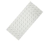 OSALADI Fridge Dust Cover Microwave Oven Cover Washing Machine Cover Dryer Cover 30x90 White Checkerboard Linen