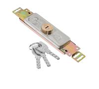 OSALADI Garage Roller Door Lock Vertical Keyway Cross Key Metal Center Lock Modern Design Br Interlock Latch