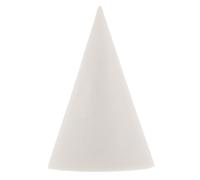 OSALADI Geometrical Cone Sculpture Drawing Model Lightweight Decorative Home Ornament for Sketch Practice and Painting, White Gypsum Material with Fine Craftsmanship for Artistic Visual