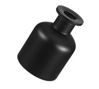 OSALADI Glass 150ml Matte Black Reed Diffuser Bottle Aromatherapy Fragrance Container Empty Glass Diffuser for Home Scented Oil Refillable Aromatherapy Jar