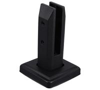 OSALADI Glass Clamp Bracket for Balustrade Pool Fence Post Easy to Install Use Height Screws