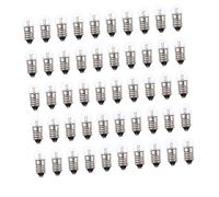 OSALADI Glass Material Tiny Light Bulb Holder Led Bulbs Screw Compatible Ideal for Science Experiments Electricity Kit
