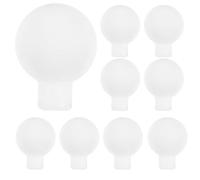 OSALADI Globe Light Bulb Pendant Replacement 100Pcs Frosted Bulbs for Outdoor Indoor Hanging String Lights Impact Resistant Construction