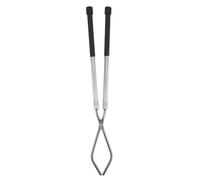 OSALADI Graphite Crucible Tongs Double-Ring Precision Jewelry Melting Pliers Lightweight Metal Casting Tools for Jewelers Refiners Smelters with Smooth Edges for Safe Sample Handling