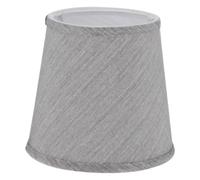 OSALADI Grey Lampshade for Table Lamps Small Light Shade Cloth Cover 6X6X5.5 Inch Wall Lamp Shade Accessory