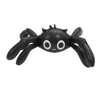 OSALADI Halloween Spider Foil Balloon Giant Inflatable Black Spider Party Decoration Reusable Photogenic Prop for Haunted House Halloween Celebrations