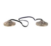 OSALADI Handcrafted Cupronickel Finger Cymbals for Adults Yoga Percussion Instrument with Stress Relaxing and Portable Features, for Outdoor Meditation Retreats and Spiritual Practices