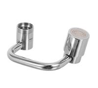OSALADI Heavy Duty Swivel Faucet Extender with Sink Adapter Rotating Splash Filter Extension for Kitchen and Bathroom Compact Space-Saving Aerator Attachment