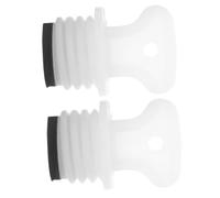 OSALADI Hot Water Bottle Cap Replacement: 2pcs Universal Rubber Hot Water Bag Stoppers Sealing Plugs Water Sack Seal Stopper