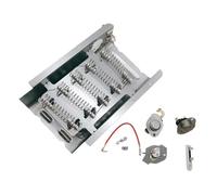 OSALADI Household Appliance Heat Element Replacement for Dryer Easy to Install Stainless Steel and Copper Heating Element Compatible with Multiple Dryer Brands