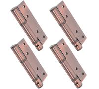 OSALADI Invisible Stainless Steel Door Hinges Self-Closing with 90 Degree Positioning with Hydraulic Buffer Technology and Strong Spring Mechanism for Office and Kitchen Interior Wood