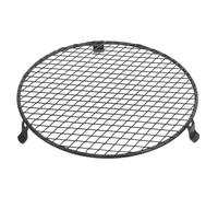 OSALADI Iron Heat Lamp Cover for Reptile Tanks and Turtle Enclosures, Black Mesh Grill Guard Prevents Accidental Burns and Withstands High Temperatures, Suitable for 5.5 Inch Lampshades