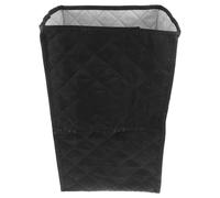 OSALADI Juicer Dust Cover for Kitchen Counter Black Non-Woven Fabric Protective Cover with Storage Pocket for Vegetable and Smoothie Juicers Espresso Machine Protector