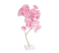 OSALADI Lamp Charging Rose Light Rechargeable Dimmable Nightstand Lamp Tree Shaped Night Light