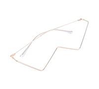 OSALADI Lensless Eyeglasses Frame Decorative Glasses Frame without Lens Design Easy to Take off Stylish Eyewear for Friends Party and Cosplay