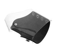 OSALADI Makeup Mixing Plate Cosmetic Pallet for Foundation and Concealer, Black Handheld Makeup Blending Tray for Professional Artists and Everyday Use