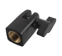 OSALADI Microphone Stand Shock Mount Adapter with 5/8 Inch Thread, Metal and Plastic Construction, Secure Clamping for 7.0-7.7mm Thickness, for Studio Recording Sessions and Professional
