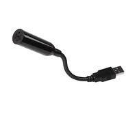 OSALADI Mini Usb Microphone for Pc Laptop Desktop Noise-cancelling High Sensitivity Flexible Neck for Voice Recording Gaming Podcasting Usb Play Black
