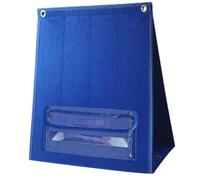 OSALADI Multifunctional Hanging Felt Board Visual Schedule Chart for Foldable Wall Table Display Educational Daily Routine Organizer for Classroom and Home Learning No Cards Included