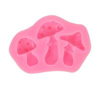 OSALADI Non Stick Silicone Mushroom Fondant Mold for Baking Durable Wear Resistant DIY Cake Decoration Tool Lightweight for Candy Cookie and Craft Making