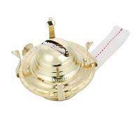 OSALADI Oil Lamp Chimney Oil Burner Wick Holder Paraffin Lamp Burner Oil Lamp Wick 1 Set Kerosene Lamp Accessories Old Fashioned Regulator Aluminum Alloy L888 Oil Lamp Lamp Burner