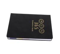OSALADI Organizer Journal for Weekly Planning Note Taking Work Scheduling Black Cover for Year Organization