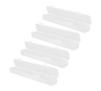 OSALADI Paint Brush Holder Storage Box Set 4pcs, Pen Cases with Multi-Compartment Design, Practical Paint Brush and Pencil Organizer for Artists and Students