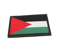 OSALADI Palestine Flag Armband Accessory Embroidery Patch Unique Palestine Flag Applique for Bags and Apparel Craftsmanship Personal Style
