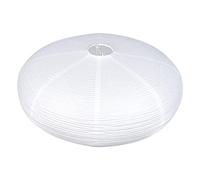 OSALADI Paper Lampshade for Ceiling Lights, Simple Paper Lanterns Large Pendant Lamp Shade Light Cover Hanging Lantern Shade for Home Kitchen, White 50X20cm