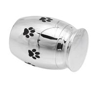 OSALADI Pet Urn and Lightweight Design Stainless Steel Cinerary Jar for Ashes with Corrosion Resistance, Bright Shiny Appearance and Smooth Lines, Memorial Box for Pet Ashes
