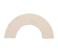 OSALADI Photo Backdrop Arch-shaped Photography Prop in Cream White for Studio Portraits, Birthday and Wedding Scenes, Custom Photo Picture Background Decoration