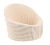 OSALADI Photography Sofa Prop, White Newborn Photo Posing Chair round Mini Sofa Design, Portable Studio Photography Props for Monthly and Hundred Days Photoshoot