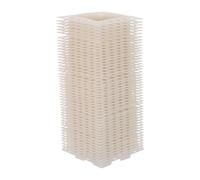 OSALADI Plastic Switch Box Corner Guards White Colour 50pcs with 90 Degree Straight Edge Protecting Edges during Plastering and Painting Renovations for Outlet and Socket Boxes