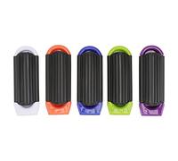 OSALADI Pocket Comb 5pcs Portable Folding Hair Comb with Mirror Anti-static and High Temperature Resistant Easy Carrying Assorted Colour Set for Travel and Outdoor Use