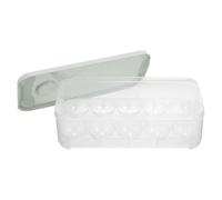 OSALADI Portable Egg Carton for Eggs Fridge Storage Container Lid for Kitchen Organization Refrigerator