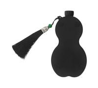 OSALADI Portable Inkstone with Lid, Compact Sealed Black Grinding Inkstone for Calligraphy Beginners, Student Painting Ink Plate for Home Practice and Ink Preservation