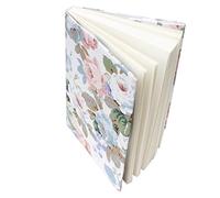 OSALADI Portable Rose Pattern Book Cover Protective for School Supplies Students Home Office Stationery Wrap