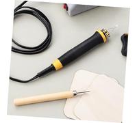 OSALADI Professional Pyrography Kit Wood Burner Tool for Precision Detailing Engraving and Embossing Wood Leather Paper Safe Stable Craft Pen for Fine Art Designs