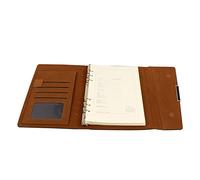 OSALADI PU Leather Business Notebook Multi Use Daily Writing Notepad Efficient Schedule Handbook Portable Design for Planning Organizing for Journaling Sketching Creative Work