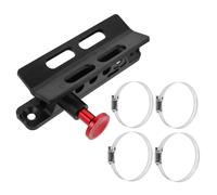 OSALADI Quick Release Fire Extinguisher Mount Bracket for Compatible ATV Utv Roll Cage Clamp Heavy Duty Holder with Fit
