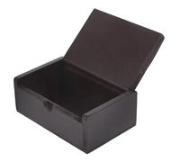 OSALADI Recipe Holder Box Portable Wooden Storage Container for Kitchen Recipes Compact Design for Desktop Spaces Versatile Organizer for Cards Crafts for Home Restaurant Use