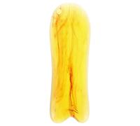 OSALADI Resin Gua Sha Massage Scraper for Deep Tissue Muscle Relief, Amber Fish-Shaped Facial and Neck Scraping Tool, Portable Handheld Fascia and Skin Sculpting Board for Full Body Use