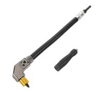 OSALADI Right Angle Drill Adapter Attachment with 90° Chuck for Electric Woodworking Drill, Multi-Functional Corner Power Tool Extension with L Wrench for Tight Spaces