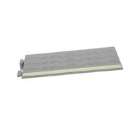 OSALADI Robot Vacuum Cleaner Threshold Ramp Mat for Doorways, Plastic, Glow the Dark, 30x3.5cm, for Sweeping Robots and Scooters, Floor Transition Entry Ramp