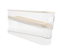 OSALADI Rolling down Egg Storage Box Fridge Egg Holder Automatic Slider Sturdy Material Easy to Clean Large Capacity Organizer for Kitchen Dining Restaurant