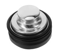 OSALADI Rubber Food Garbage Disposal Plug with Splash Guard Kitchen Sink Stopper Made of Sturdy Rubber and Stainless Steel Easy to Use and Clean Suitable for Restaurant and Hotel Use