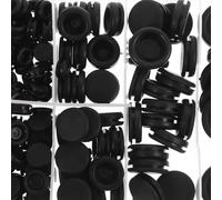 OSALADI Rubber Grommet Kit Electrical Wire Hole Plugs for Wire and Cable Protection 170pcs Water-resistant Insulation Ring Gasket Set for Pump and Chemical Applications