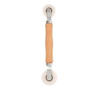 OSALADI Screen Roller Tool Window Screen Spline Roller Tool with Wooden Handle and Steel Bearing Wheels, Mesh Screen Door Repair Kit